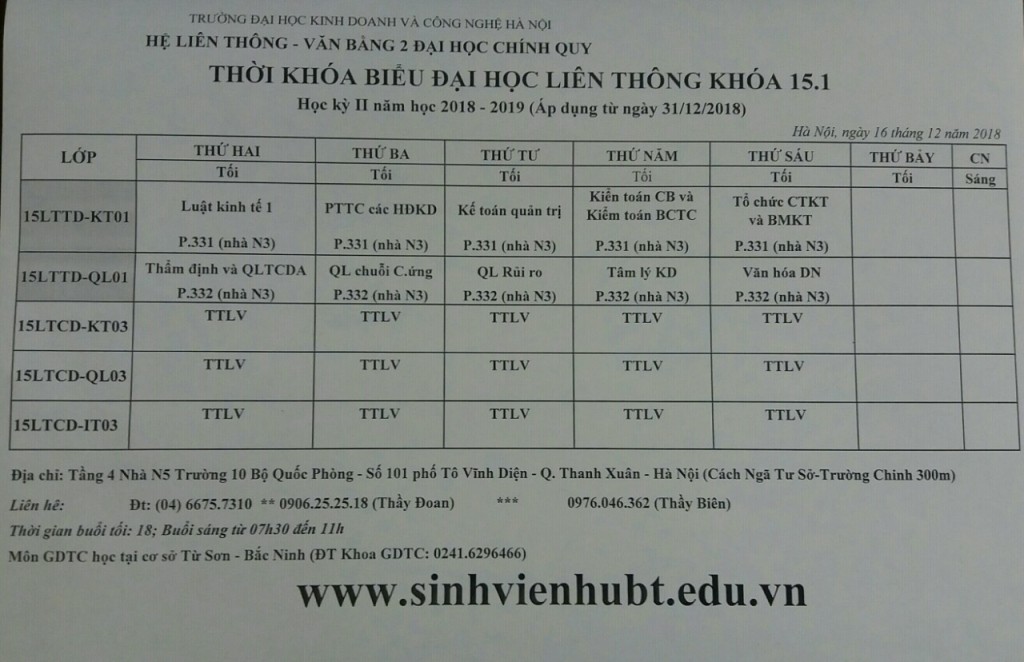 Ảnh Thời Khóa biểu: 2